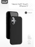 Чехол защитный VLP Aster Pro Case с MagSafe для iPhone 17, черный
