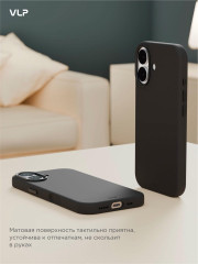 Чехол защитный VLP Aster Pro Case с MagSafe для iPhone 17, черный