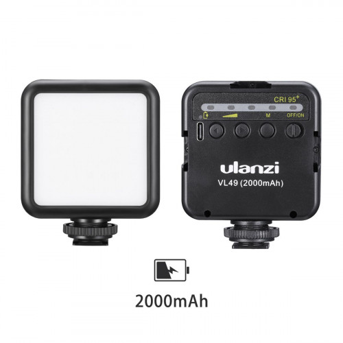 Свет Ulanzi VL49 со встроенным АКБ 2000 mAh