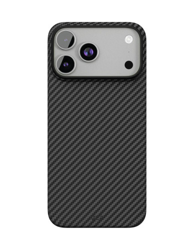 Чехол защитный VLP Kevlar Case с MagSafe для iPhone 17 Pro Max, черный