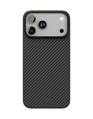 Чехол защитный VLP Kevlar Case с MagSafe для iPhone 17 Pro Max, черный