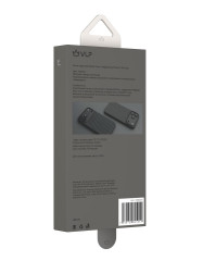 Чехол защитный VLP Kevlar Case с MagSafe для iPhone 17 Pro Max, черный