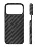 Чехол защитный VLP Kevlar Case с MagSafe для iPhone 17 Pro Max, черный