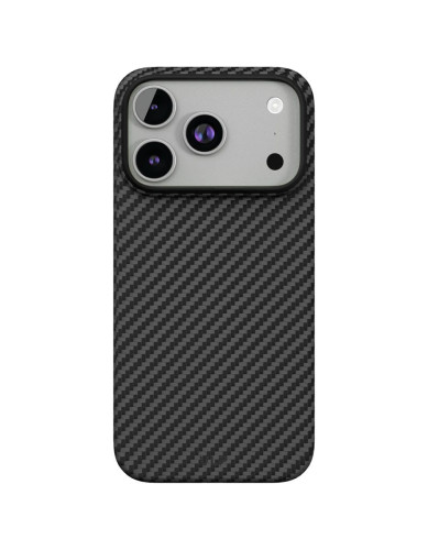 Чехол защитный VLP Kevlar Case с MagSafe для iPhone 17 Pro, черный