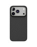 Чехол защитный VLP Kevlar Case с MagSafe для iPhone 17 Pro, черный