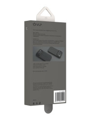 Чехол защитный VLP Kevlar Case с MagSafe для iPhone 17 Pro, черный