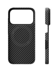 Чехол защитный VLP Kevlar Case с MagSafe для iPhone 17 Pro, черный