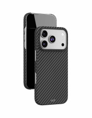 Чехол защитный VLP Kevlar Case с MagSafe для iPhone 17 Pro, черный
