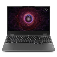 Ноутбук Lenovo LOQ 15ARP9 (83JC0057PS) AMD Ryzen 5 7235HS 3200MHz/15.6"/1920x1080/16GB/512GB SSD/NVIDIA GeForce RTX 4050 6GB/Wi-Fi/Bluetooth/Windows 11 Home Grey