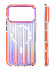 Чехол защитный VLP Pulse Case с MagSafe для iPhone 17 Pro Max, оранжевый