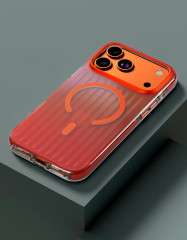 Чехол защитный VLP Pulse Case с MagSafe для iPhone 17 Pro Max, оранжевый
