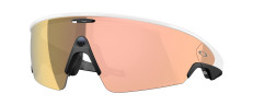 Умные очки Oakley Meta Vanguard OW8001 (белая оправа, линзы розовое золото) Prizm Rose Gold