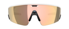 Умные очки Oakley Meta Vanguard OW8001 (белая оправа, линзы розовое золото) Prizm Rose Gold