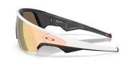 Умные очки Oakley Meta Vanguard OW8001 (белая оправа, линзы розовое золото) Prizm Rose Gold