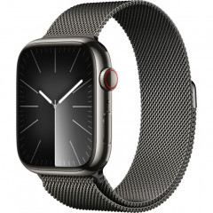 Apple Watch Series 9 GPS + Cellular 45mm, корпус из нержавеющей стали (Серый космос)