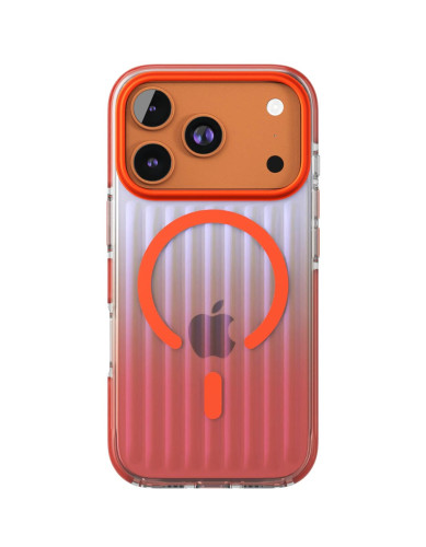 Чехол защитный VLP Pulse Case с MagSafe для iPhone 17 Pro, оранжевый