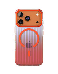 Чехол защитный VLP Pulse Case с MagSafe для iPhone 17 Pro, оранжевый