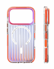 Чехол защитный VLP Pulse Case с MagSafe для iPhone 17 Pro, оранжевый