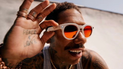 Умные очки Oakley Meta HSTN 00W8002 (белая оправа, линзы красно-оранжевые) Warm Grey Prizm Ruby