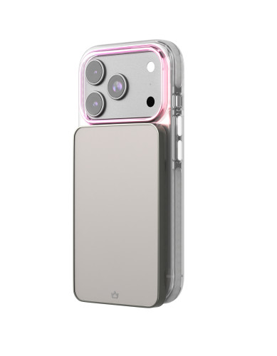 Чехол защитный VLP Pulse Case с MagSafe для iPhone 17 Pro Max, перламутровый