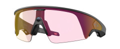 Умные очки Oakley Meta Vanguard OW8001 (чёрная оправа, линзы красно-оранжевые) Prizm Transitions Ember