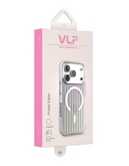 Чехол защитный VLP Pulse Case с MagSafe для iPhone 17 Pro, перламутровый