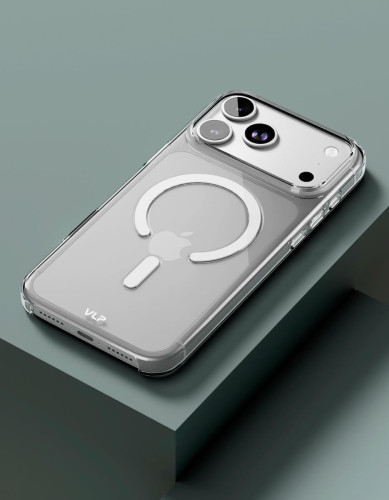 Чехол защитный VLP Puro Case с MagSafe для iPhone 17 Pro Max, прозрачный