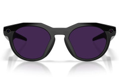 Умные очки Oakley Meta HSTN 00W8002 (черная оправа, линзы фиолетовые) Black/Transitions Amethyst
