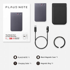 Диктофон с искусственным интеллектом Plaud Note (Серебряный)
