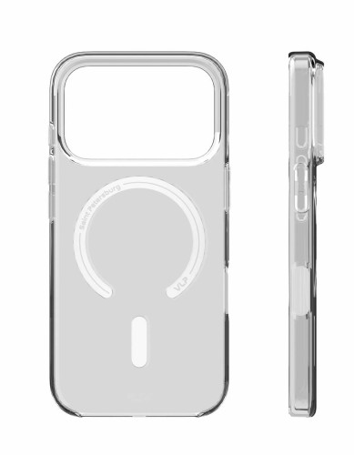 Чехол защитный VLP Puro Case с MagSafe для iPhone 17 Pro, прозрачный