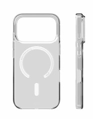 Чехол защитный VLP Puro Case с MagSafe для iPhone 17 Pro, прозрачный