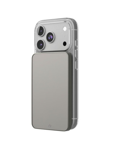 Чехол защитный VLP Puro Case с MagSafe для iPhone 17 Pro, прозрачный