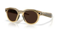 Умные очки Oakley Meta HSTN 00W8002 (бежевая оправа, линзы черные) Lichte Сurry/Transitions Brown