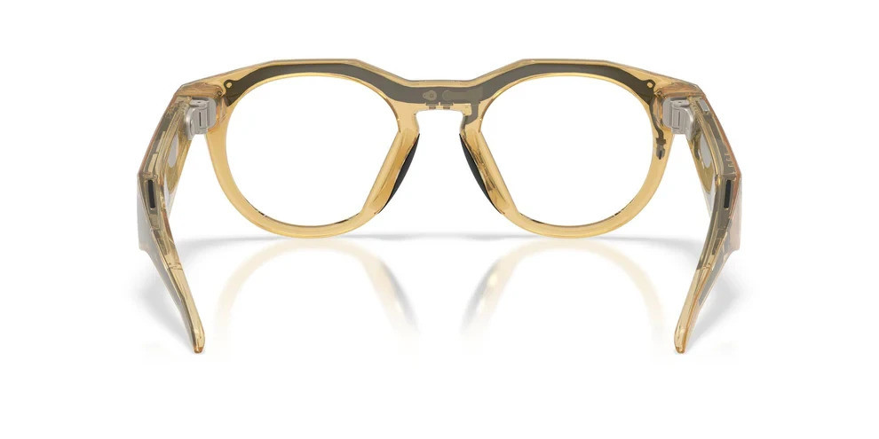 Умные очки Oakley Meta HSTN 00W8002 (бежевая оправа, линзы черные) Lichte Сurry/Transitions Brown