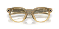 Умные очки Oakley Meta HSTN 00W8002 (бежевая оправа, линзы черные) Lichte Сurry/Transitions Brown