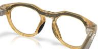 Умные очки Oakley Meta HSTN 00W8002 (бежевая оправа, линзы черные) Lichte Сurry/Transitions Brown