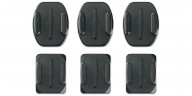 Набор плоских и изогнутых клеящихся платформ GoPro Flat + Curved Adhesive Mounts (AACFT-001)