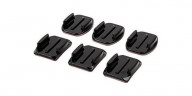 Набор плоских и изогнутых клеящихся платформ GoPro Flat + Curved Adhesive Mounts (AACFT-001)