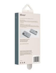 Чехол защитный VLP Puro Case с MagSafe для iPhone 17, прозрачный