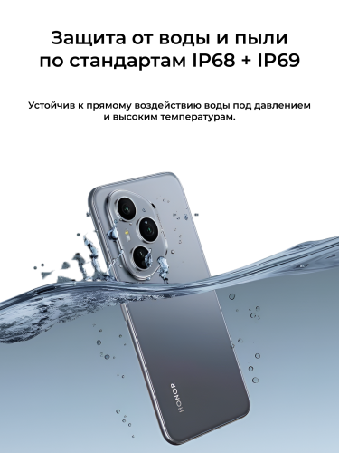 Смартфон Honor 400 Pro 12/256Gb Lunar (Серый)
