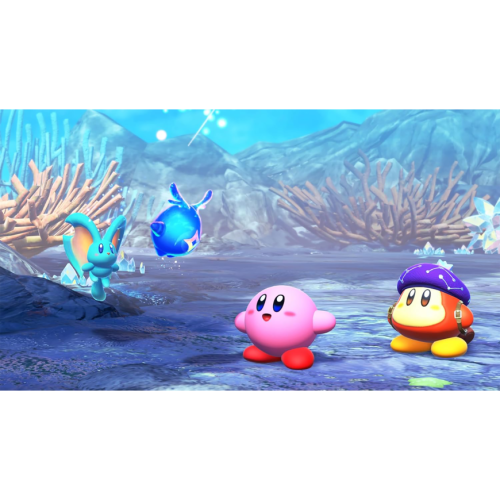 Игра Kirby and the Forgotten Land + Star-Crossed World для Nintendo Switch 2 (полностью на английском языке)