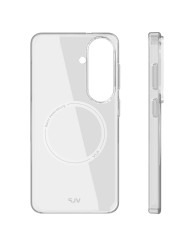 Чехол защитный VLP Puro Case с MagSafe для Samsung Galaxy S26, прозрачный