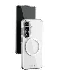 Чехол защитный VLP Puro Case с MagSafe для Samsung Galaxy S26, прозрачный