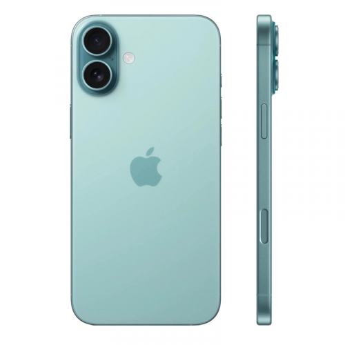 iPhone 16 256Gb, SIM + eSIM, без RuStore (Бирюзовый)