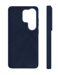 Чехол защитный VLP Aster Pro Case с MagSafe для Samsung Galaxy S26 Ultra, темно-синий