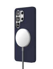 Чехол защитный VLP Aster Pro Case с MagSafe для Samsung Galaxy S26 Ultra, темно-синий