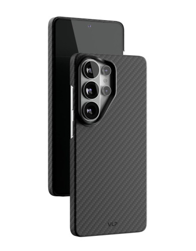 Чехол защитный VLP Kevlar Case с MagSafe для Samsung Galaxy S26 Ultra, черный