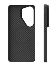 Чехол защитный VLP Kevlar Case с MagSafe для Samsung Galaxy S26 Ultra, черный