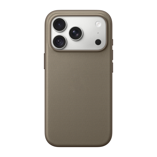 Тканевый чехол MagSafe Apple TechWoven Case для iPhone 18 Pro (Светло-бежевый | Taupe)