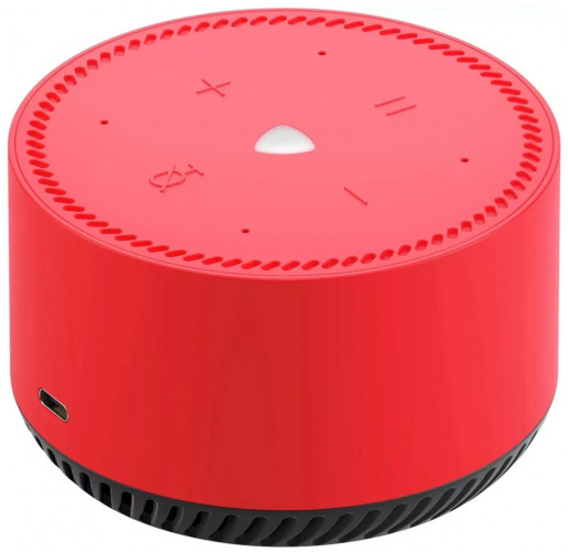 Умная колонка Яндекс Станция Лайт с Алисой (Красный)